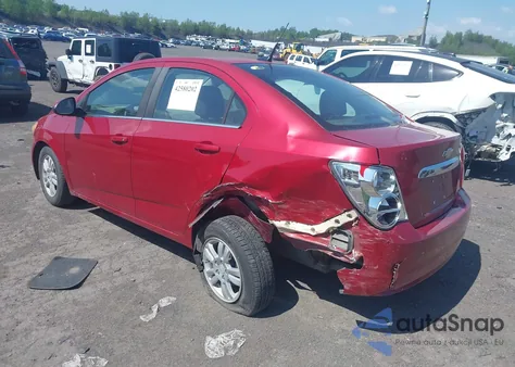 2012 Chevrolet Sonic Lt из США, поврежденный, VIN 1G1JD5SB7C4224456